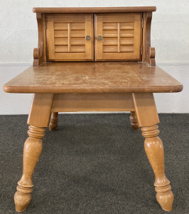 Solid Maple End Table