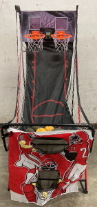 Dual Indoor Basketball Hoop