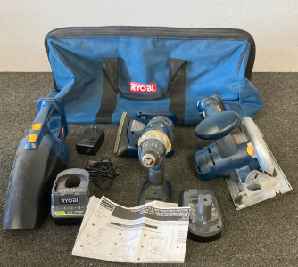 Ryobi Bag and Tools