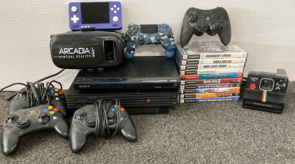 Gaming consoles, Controllers, Polaroid and more