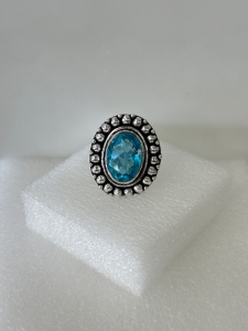 Blue Topaz Ring
