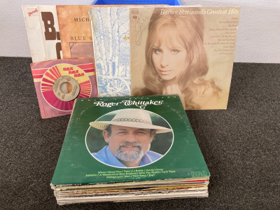 (21) Vintage Vinyl Records