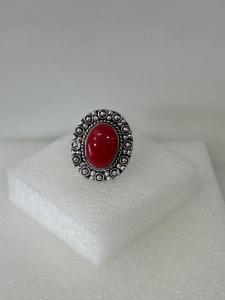 Red Coral Ring