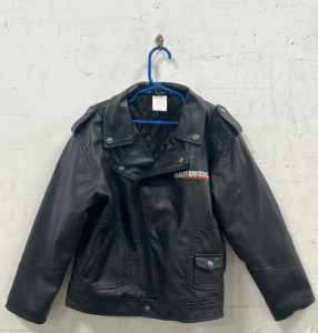 Youths Harley Davidson Leather Jacket