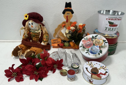 Thanksgiving & Christmas Decor