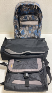 LL Bean Roller Backpack, Messenger Bag, Tablet Bag