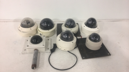 (7) Vicon Dome Style Security Camera