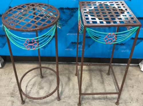 (2) Plant Stands