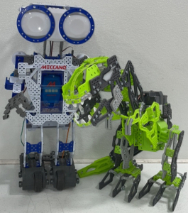 Meccano* Meccasaur & Erector Programable DIY Robots For Kids