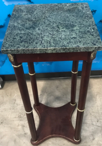 End Table With Marble Top