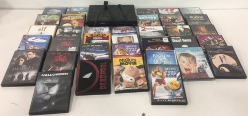 (35) Various Hit DVD Movies Including Deadpool, The Purge, Home Alone And More!! (1) Panasonic DVD player With Remote