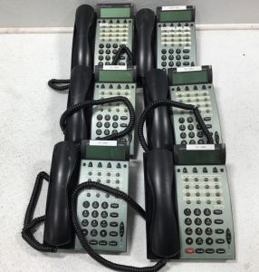 (6) Office Phones, Model Number DTP-16D-1(BK) TEL All Model Numbers Are The Same