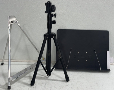 Gleam* Music Stand With Collapsable Tripod, And Small Easle