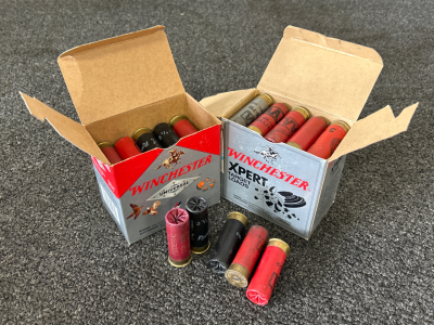 (2) Boxes of Mixed 12 Ga. Reloads