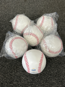 (6) New Replica Signature Steiner Baseballs