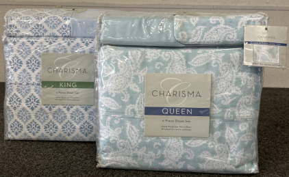 (2) Charisma Sheet Sets in King and Queen