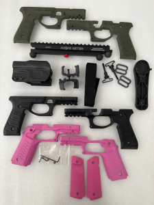 Firearm Parts: Buttpad, Mag Holder, Recover Grips and More