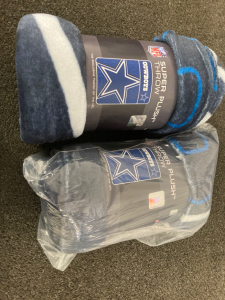 Cowboys Plush Blanket