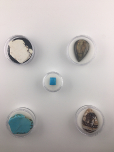 (1) 71.90ct White Turquoise Gemstone Freeform Slice Cabochon (1) 52.45ct Natural Flashy Multi Flower Labradorite Top Quality Gemstone And More!