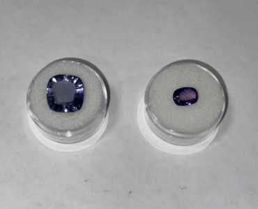 Natural Violet Sapphire & Natural Taaffeite