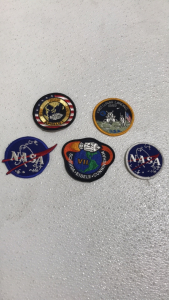 (5) Original Vintage NASA Mission Patches