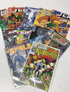 Justice League of America - (1) Justice League Quarterly (1) Justice League Farewell to a Friend (1)Justice League The New 52 Shazam (1) Justice League Trinity War Part 1 (1) Justice League 80 Page Giant (1) Justice League Glory Bound Part 1 of 5 (1) Just
