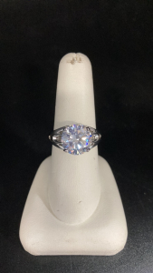 3ct Stone Engagement Ring Size 8