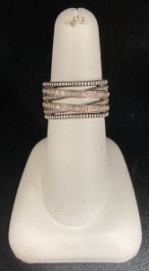 1ct Diamond .925 Ring Size 7