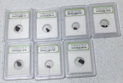 (7) New World Pirate ERA Nummis Spanish &ldquo;Two Bitz&rdquo; Cob Cut Coins