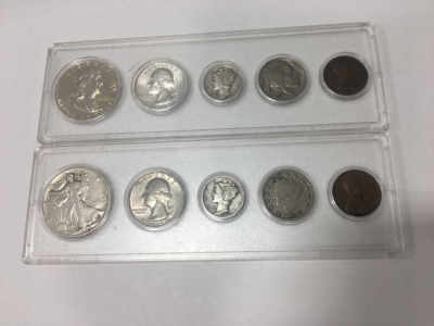 (2) Coin Sets