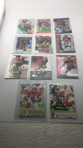 (11) San Francisco NFL Football Cards Including Terrell Owens and More!