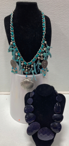 (2) Large Necklaces