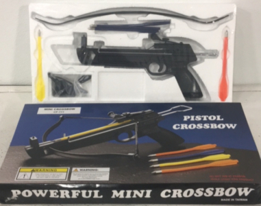 New Powerful 50lb Mini Crossbow Pistol With Bolts