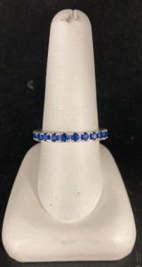 Blue Sapphire Ring Size 9