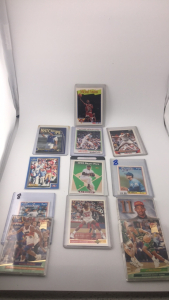 (12) Mixed Sports Trading Cards Including Michael Jordan