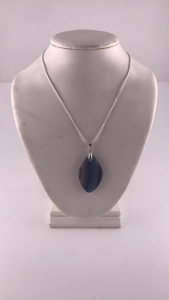 40.10ct 23&rdquo; Natural Rainbow Fluorite .925 Necklace
