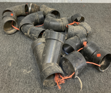Multiple PVC Pipping