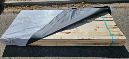 (123) 8' 1x4 PP S4S #5 KDHT