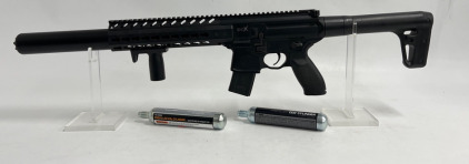 MCX Sig Sauer .177 Cal Pellet Gun W/(2) CO2 tanks