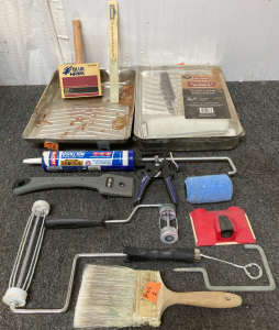 Painting Rollers, Paint Trays and more