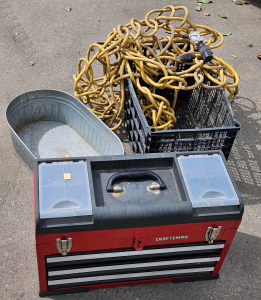 20" Tool Chest, Extension Cord, Castor, And More