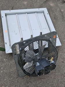 Louvered Vent Exhaust Fan, Louvered Vent Cover