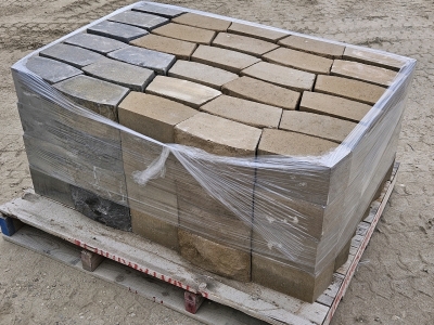 <Offsite> (84) Sandstone & (36) Posa Terra Wall Blocks