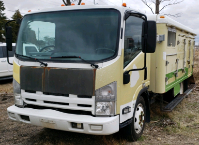2010 Isuzu NQR Refrigerated Box Truck - Diesel!