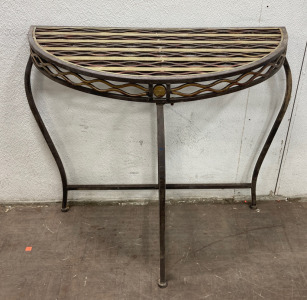 Outdoor Half Table