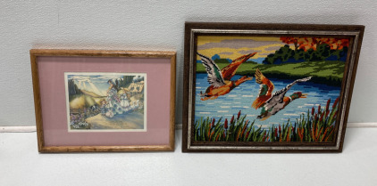 (1) Duck Embroidery,