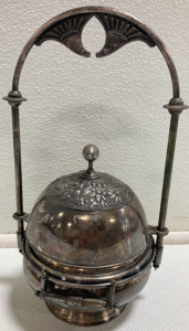 Vintage Silverplated Butter Dish