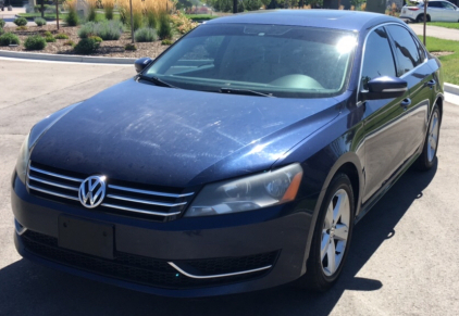 BANK OWNED - 2013 VOLKSWAGEN PASSAT - COLD A/C