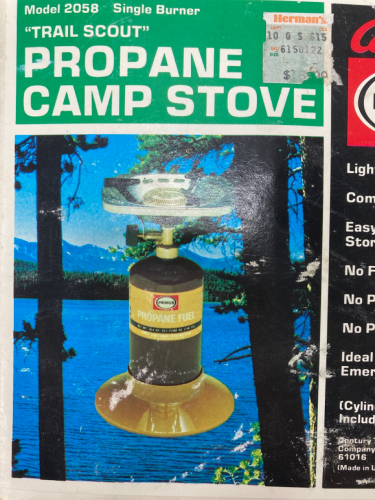 (3) Camping Propane Stoves