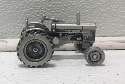 (3) Collectible Historic John Deere Tractors
